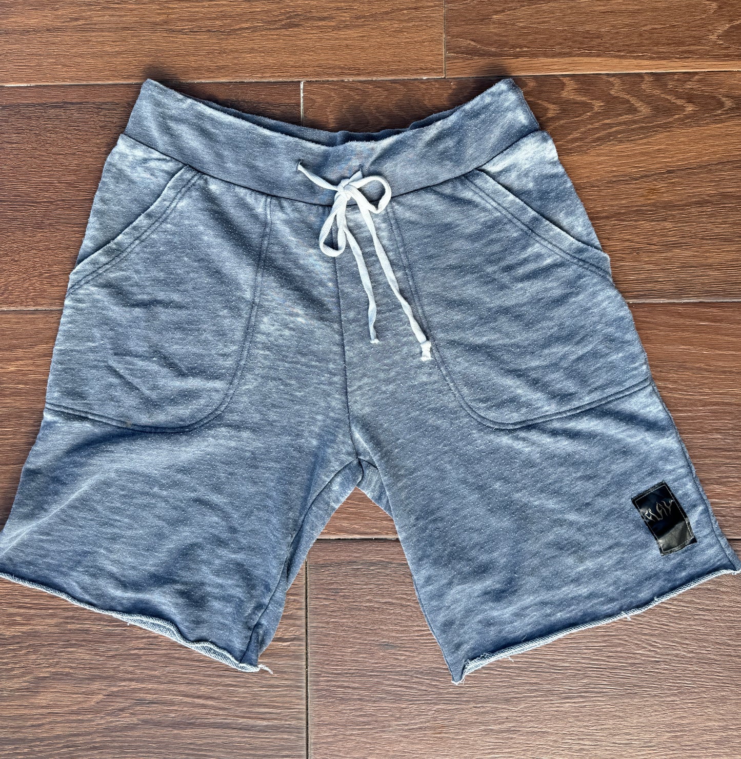 FLAY DISTRESSED SHORTS