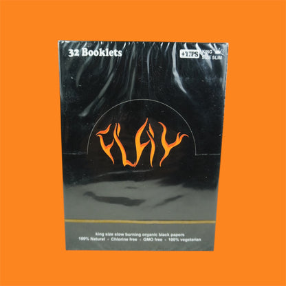 FLAY BLACK ROLLING PAPERS (BOX)(32 Booklets)