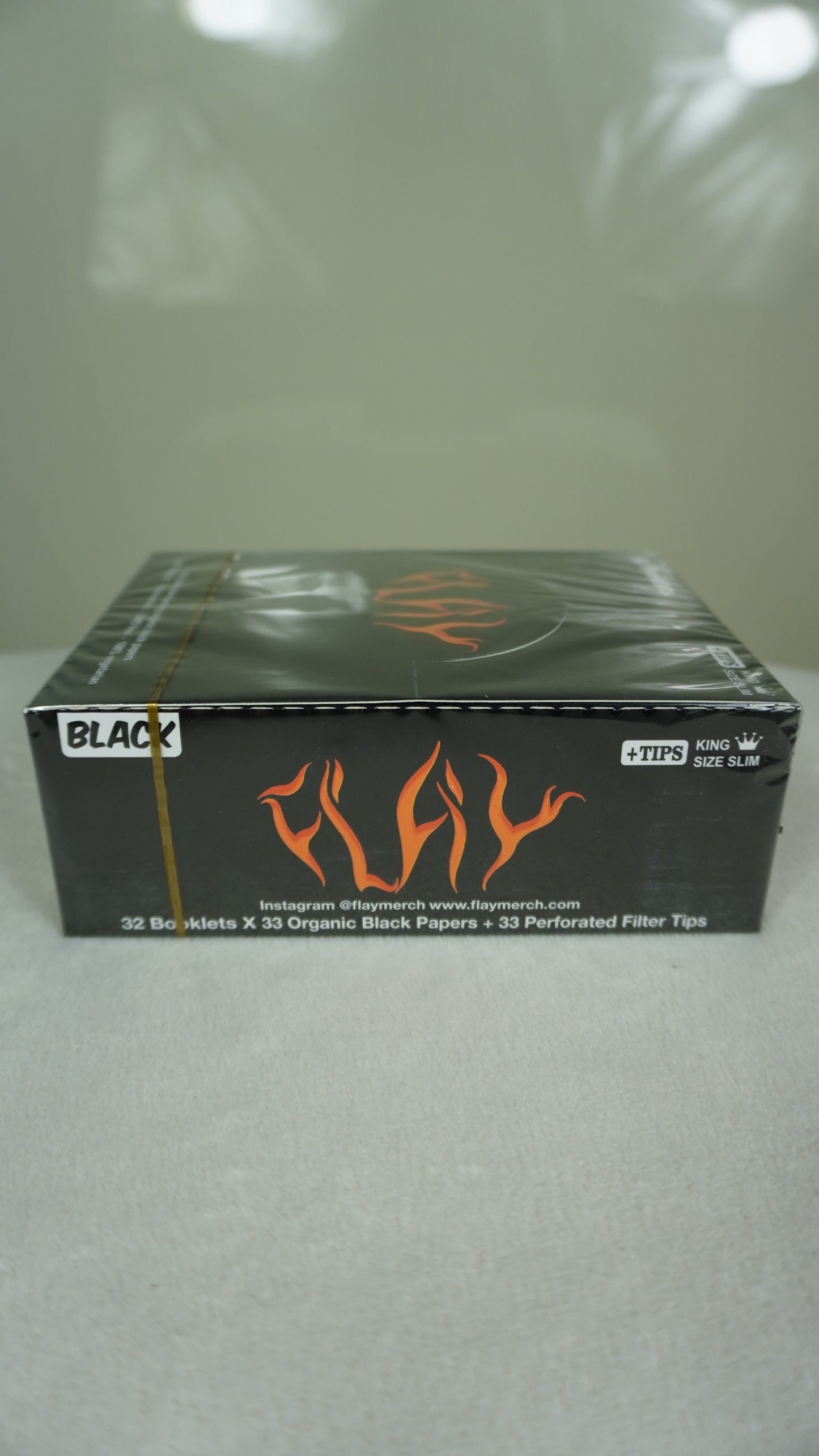 FLAY BLACK ROLLING PAPERS (BOX)(32 Booklets)